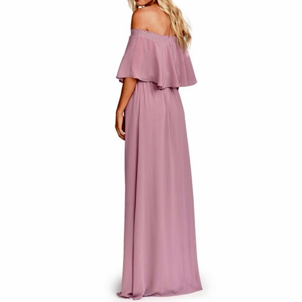 SHOW ME YOUR MUMU OFF-THE-SHOULDER RUFFLE MAXI DRESS - Picture 7 of 10